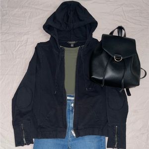 Banana Republic Black Zip-up Jacket